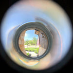 Solid Brass 220-Degree Door Viewer Peephole - Black