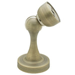 Stainless Steel Magnetic Door Stops, Brushed Antique Bronze - Earl Diamond