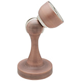 Stainless Steel Magnetic Door Stops, Brushed Red Bronze - Earl Diamond