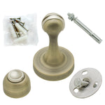 Stainless Steel Magnetic Door Stops, Brushed Antique Bronze - Earl Diamond