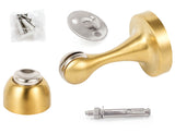 Stainless Steel Magnetic Door Stops, Brushed Satin Gold - Earl Diamond