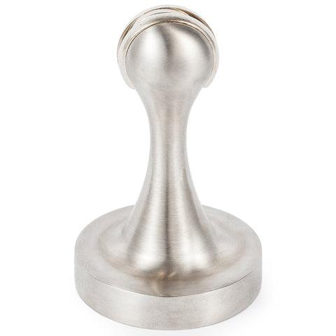 Stainless Steel Magnetic Door Stops, Brushed Satin Nickel - Earl Diamond