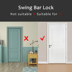 Stainless Steel Heavy Duty Solid Swing Bar Lock - Earl Diamond