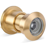 Security Peek Peep Holes for Front Door, Solid Brass Door Viewer Peephole - Earl Diamond