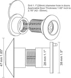 220 Degree Door Viewer Peephole - Earl Diamond