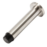 Heavy Duty Solid Stainless Steel Door Stop w/Rubber Tip - Earl Diamond