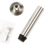 Heavy Duty Solid Stainless Steel Door Stop w/Rubber Tip - Earl Diamond