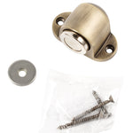 Stainless Steel Magnetic Heavy Door Stops, Brushed Antique Bronze - Earl Diamond